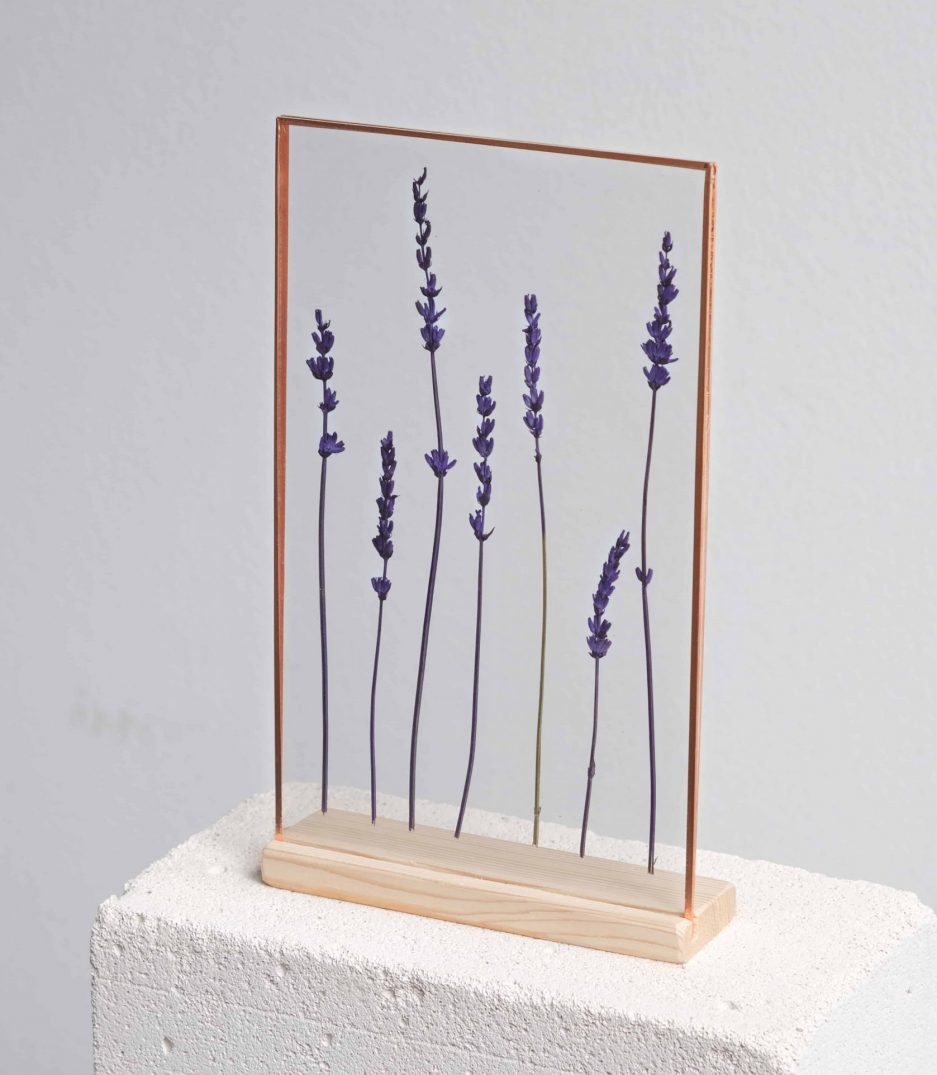 copper lavanta lavander frame