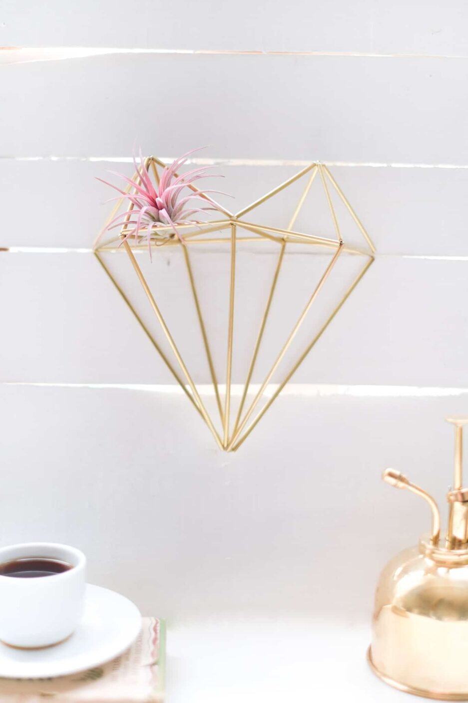 himmeli heart kalp airplant standı