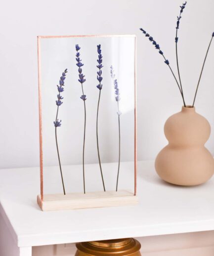lavander copper frame