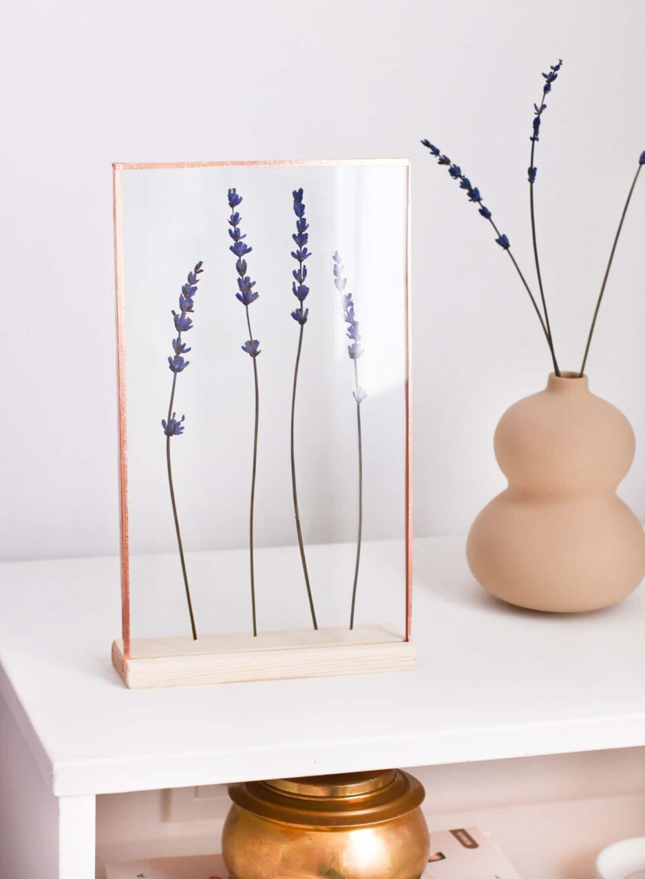 lavander copper frame