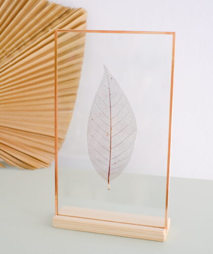 scalet leaf copper frame çerçeve