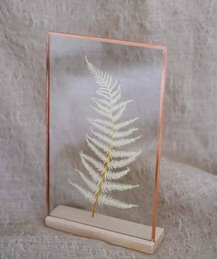 albino-fern-copper-çerçeve