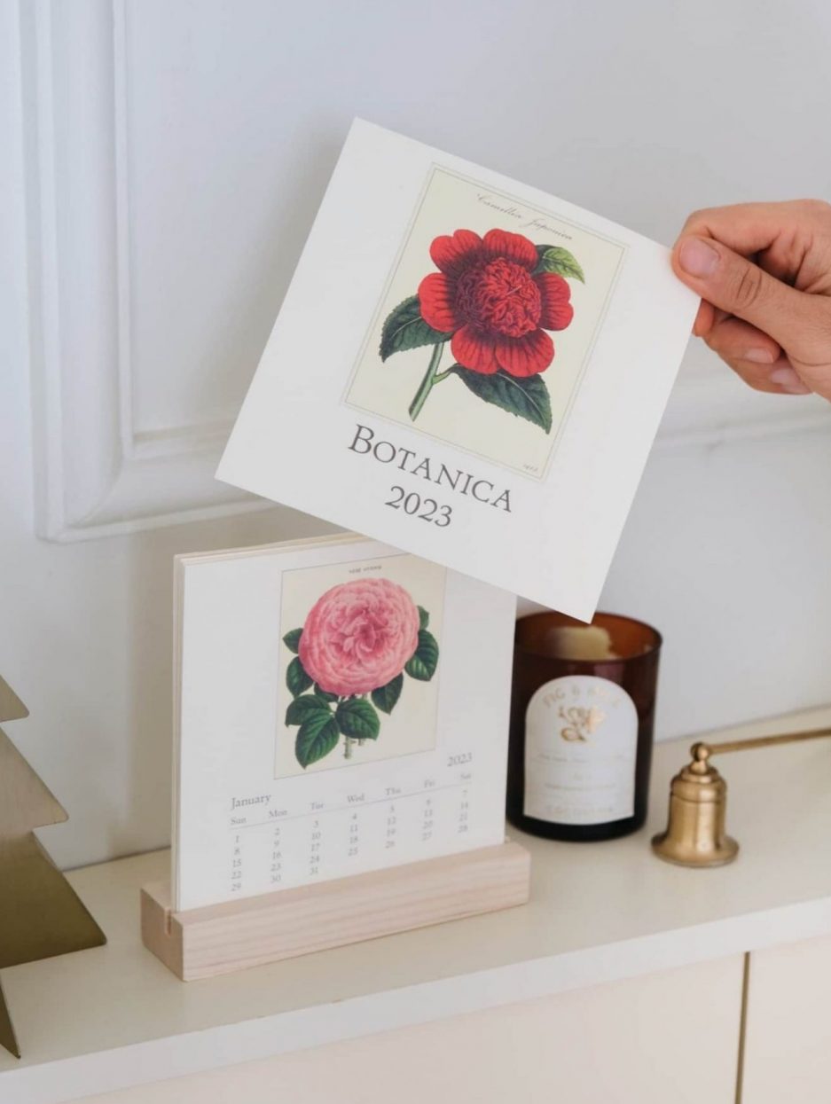 botanico calender takvim 2023