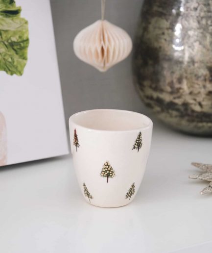 pine yaldızlı seramik bardak