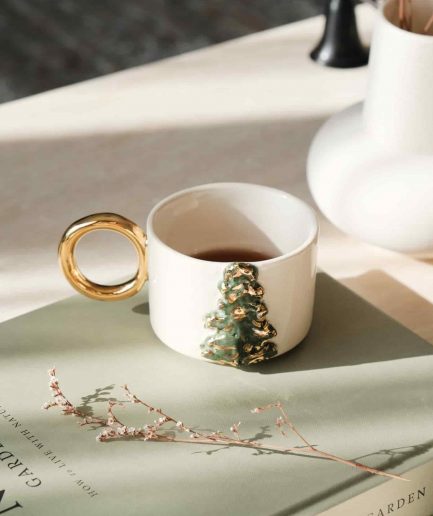 pinus kulplu seramik bardak ceramic