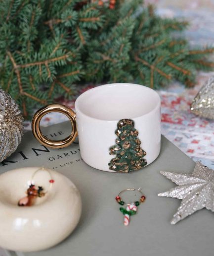 pinus kulplu seramik bardak ceramic
