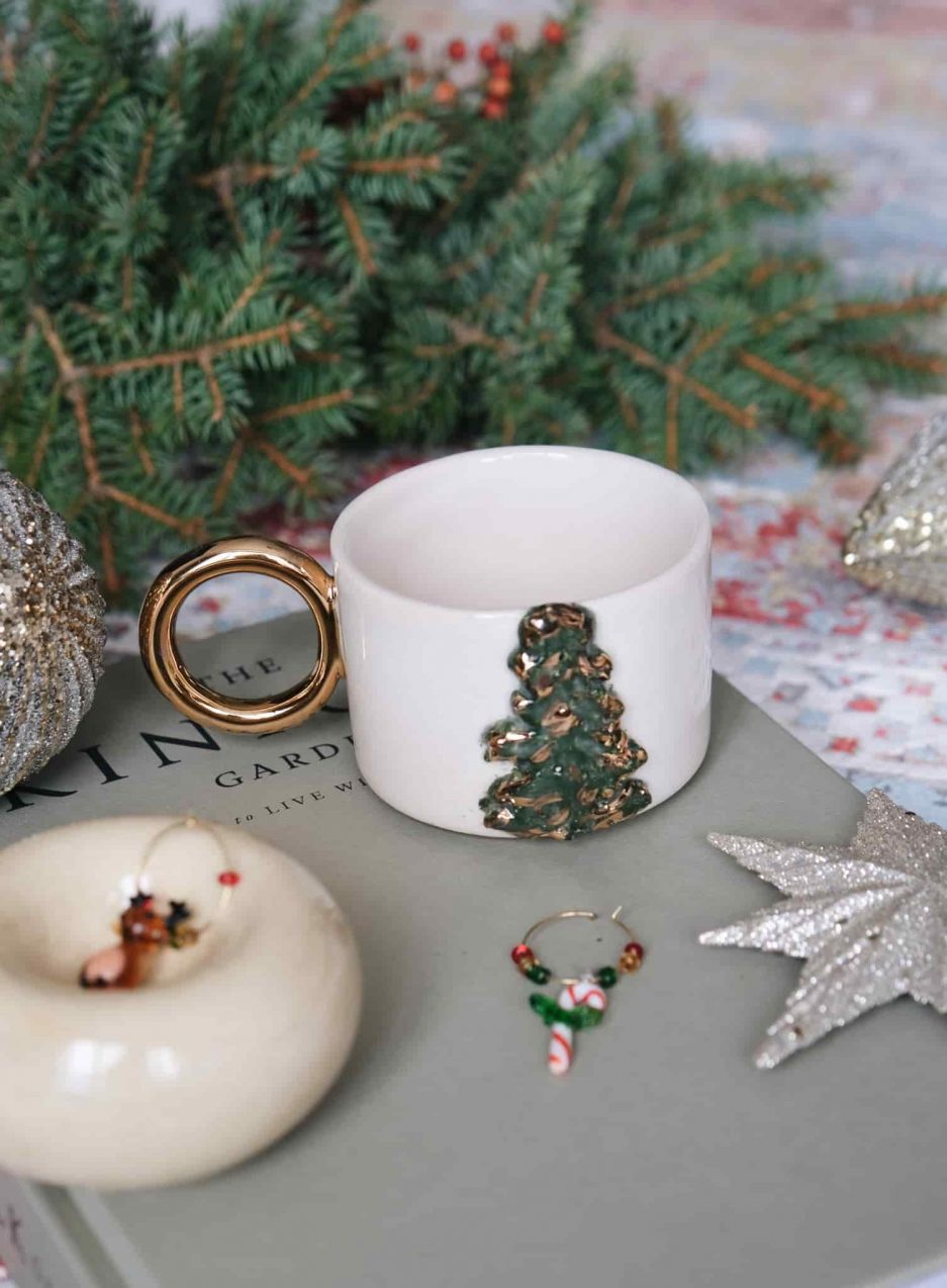 pinus kulplu seramik bardak ceramic