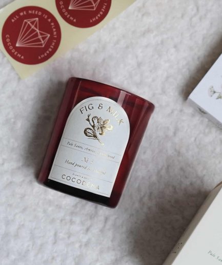 valentine_limitededition soya wax candl fig and milk