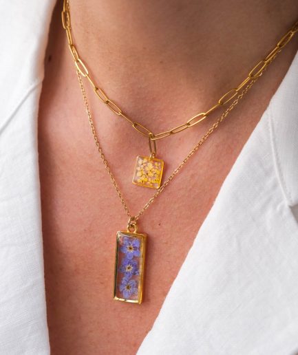 botanical necklace botanik kolye botanical neclace